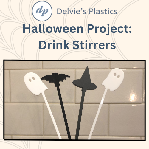 Halloween Themed Drink Stirrers